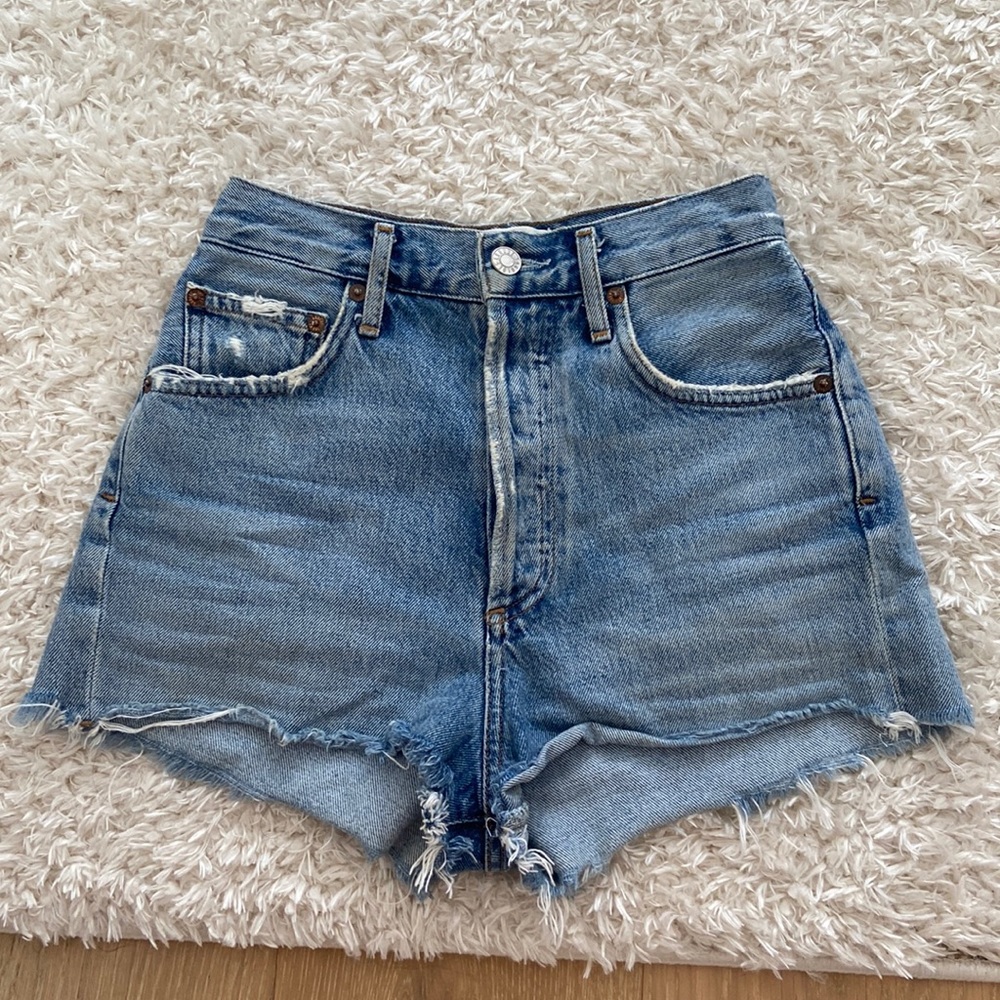 Agolde Dee Denim Shorts